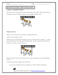 Word Problems That Include Measures of Length Worksheets