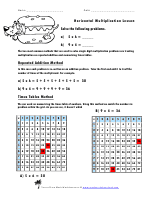 Rapid Fire Single Digit Horizontal Multiplication Worksheets