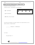 Ratios and Units of Measurement Worksheets