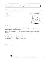 Printables Accuracy Vs Precision Worksheet accuracy and measurement worksheets how tall now lesson preview image