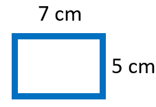 5 cm x 7 cm Rectangle