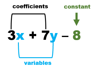 The Anatomy of Algebraic Expressions