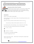Ratio and Rates Word Problems Worksheets