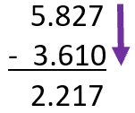 Subtract By Columns