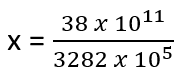 Remove Decimal in scientific notation