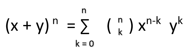 The Binomial Theorem