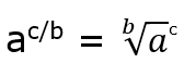 Exponential to Radical Form