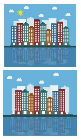 2 Landscapes of Buildings with Differences