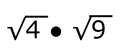 Radical 4 and radical 9