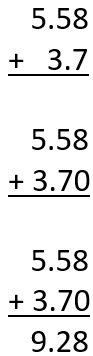 Decimal Addition