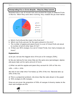 Interpreting Charts Worksheets