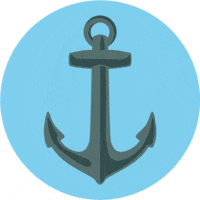 Anchor In Sea