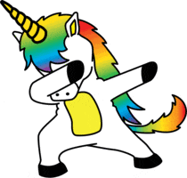 Unicorn Dabbing