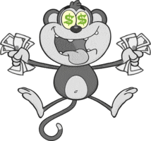 Money Crazy Monkey