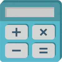 Blue Calculator Operators