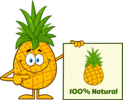 100% Pineapple