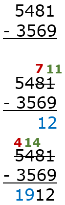 Solved: 5481 - 3569